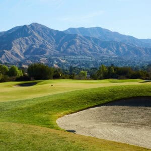 Hansen Dam Golf Course in Los Angeles