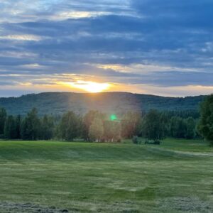 Midnight Sun Golf Course in Fairbanks