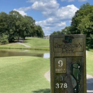 Jamestown Park Golf Course in Greensboro