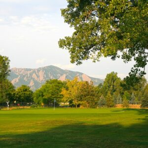 Flatirons Golf Course in Boulder